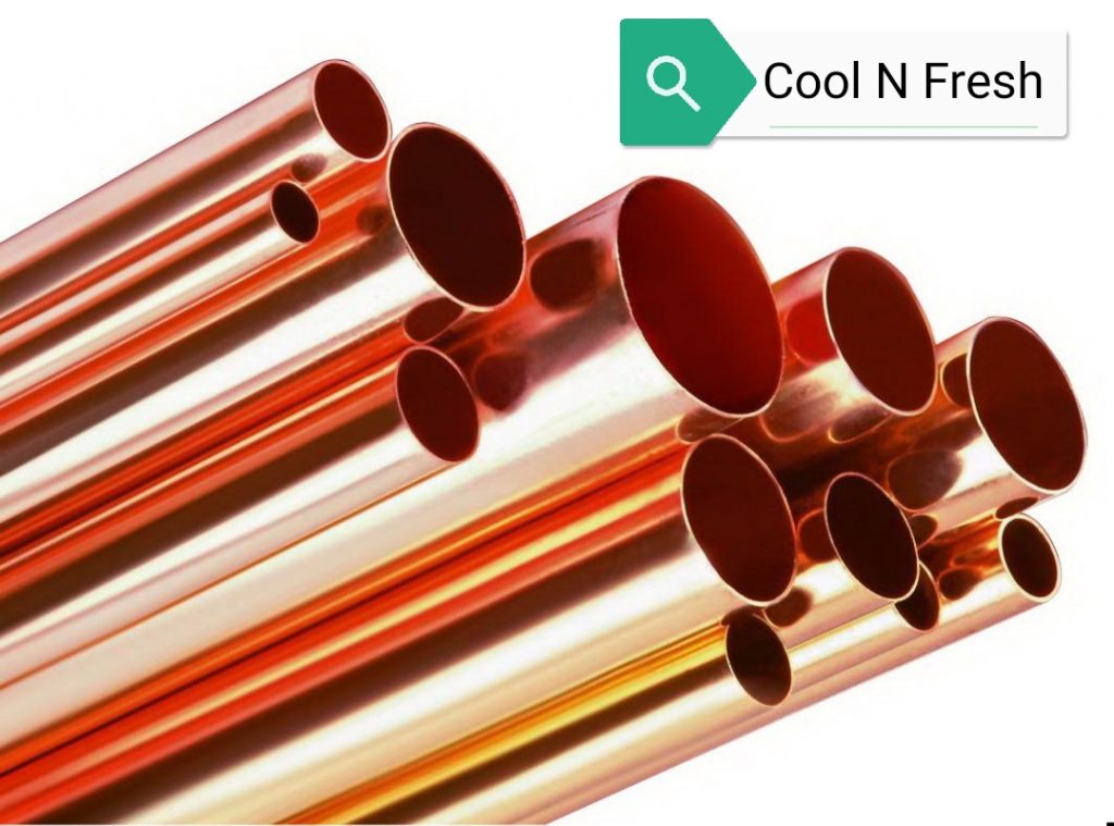 Copper Straight Pipe 3/4 Inch Cool N Fresh