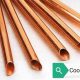 Copper Straight Pipe Size 1/4 Inch