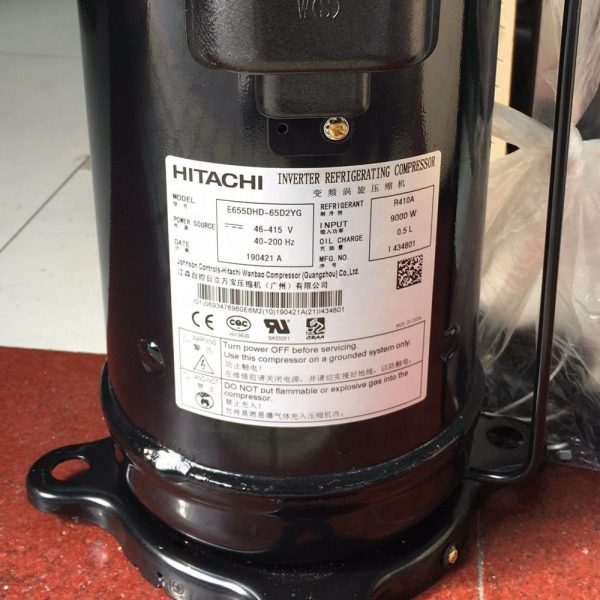 Hitachi Scroll Compressor Capacity 9000 Watt R410 Inverter