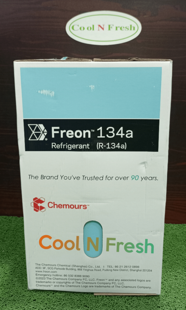 Refrigerant R134a Gas Freon Chemours